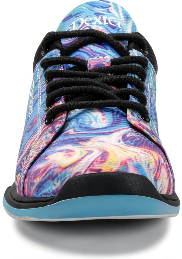 Dexter Women's Bowling Shoes Leather Groovy Blue-6