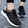 Mesh Women's Loafer Shoes Generic Black SlipOn-1