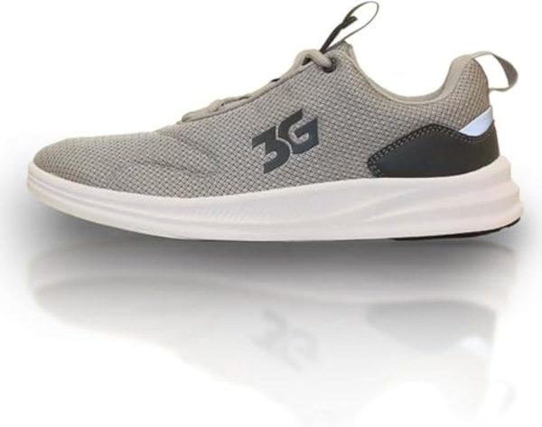 3G Kicks II Bowling Shoes Grey Leather Modern-0