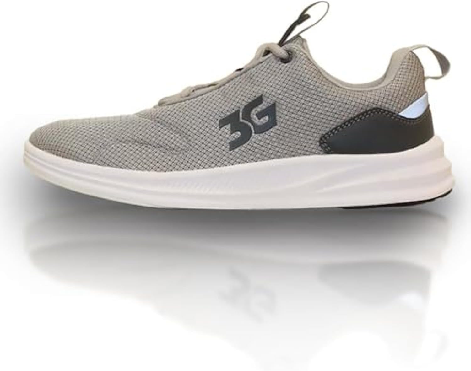 3G Kicks II Bowling Shoes Grey Leather Modern