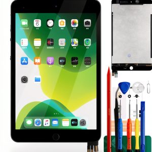 SRJTEK iPad Mini 5 LCD Display Replacement Black Wireless-0