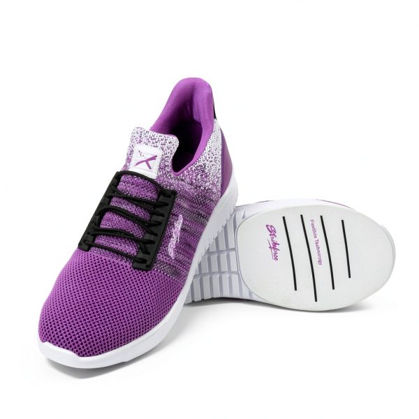 Strikeforce Bowling Women's Bowling Shoes Purple 10-1