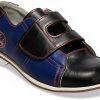 Bowling Shoes Linds Navy Leather Unisex Men-2