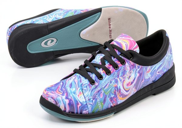 Dexter Women's Bowling Shoes Leather Groovy Blue-5