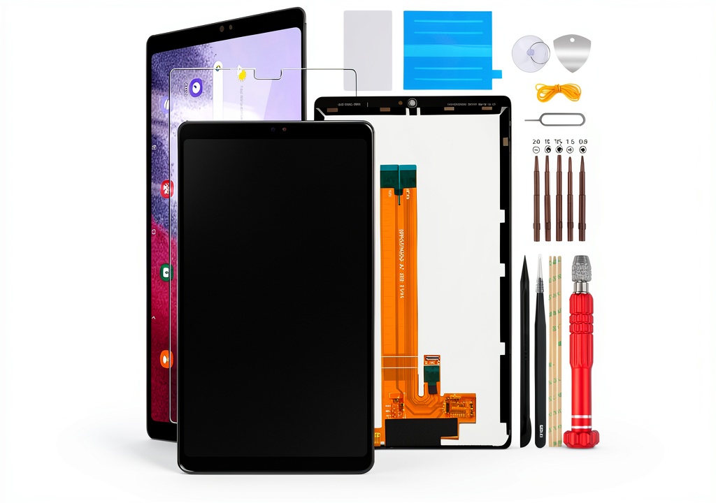 Samsung Galaxy Tab A7 Lite LCD display replacement