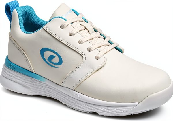 Dexter Women's Bowling Shoes White/Blue Seamless-0
