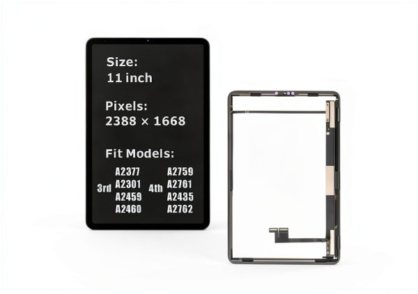 iPad Pro 3rd 4th Gen LCD Screen Replacement ZTR IPP3P4B-1