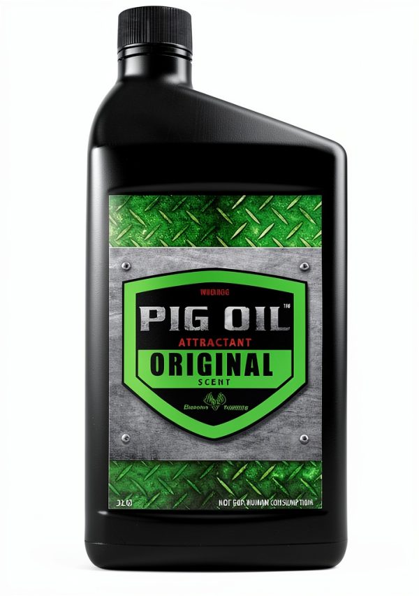 Elusive Wildlife Hunting Lure Black Liquid Oil-0