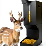 Boister Tech Metal Deer Feeder 11Gal Rainproof DFeeder001 Black-0