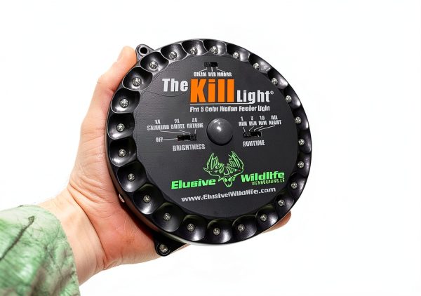 Elusive Wildlife Deer Feeder Light 3‑Color LED Motion Sensor Green-7
