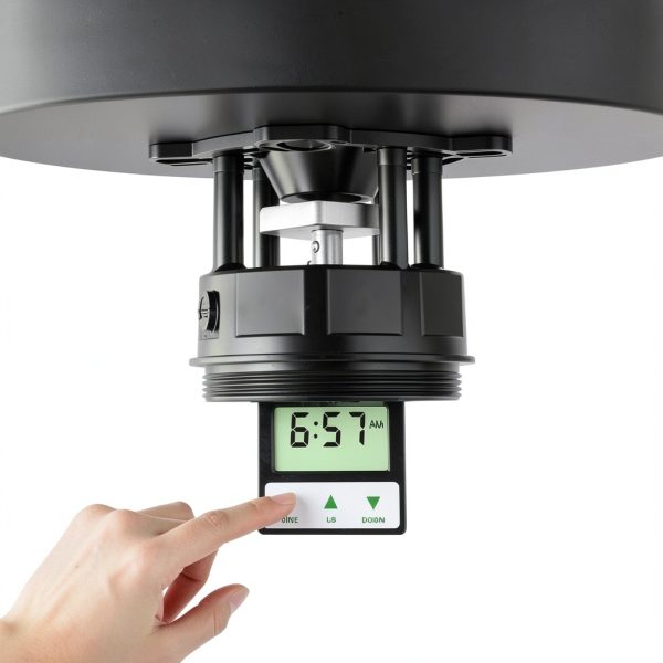 Boltfavo Deer Feeder Kit Black Hanging Mount with Digital Timer-4