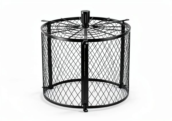 Deer Feeder Varmint Cage JXLXYY Metal Black Weather Resistant-1