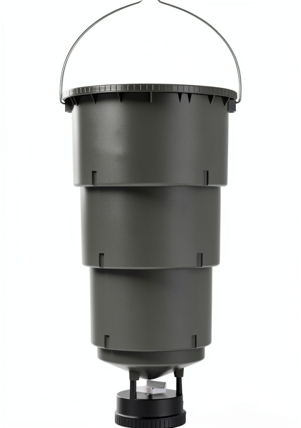 Moultrie Hanging Deer Feeder with Digital Timer 30lb Collapsible-0