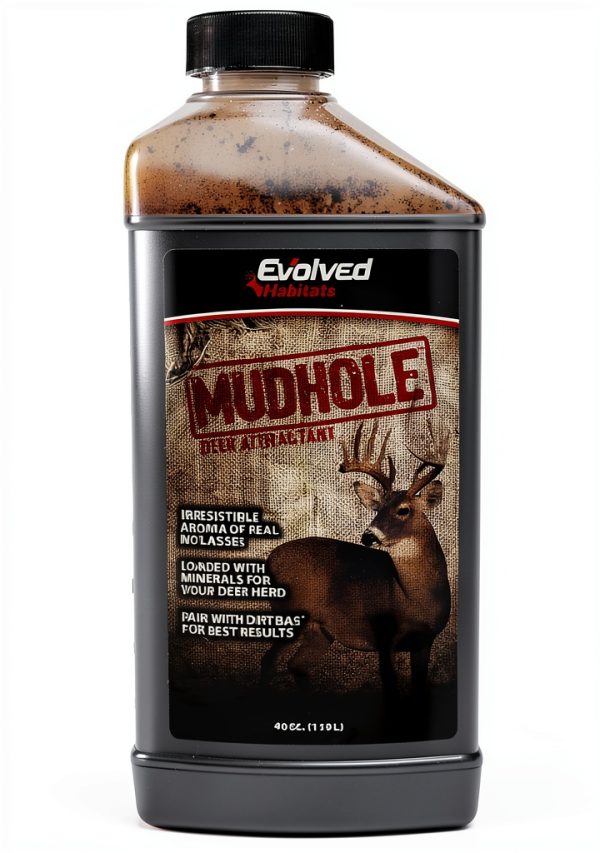 Evolved Habitats Mudhole Molasses Liquid Deer Mineral Attractant Brown-0