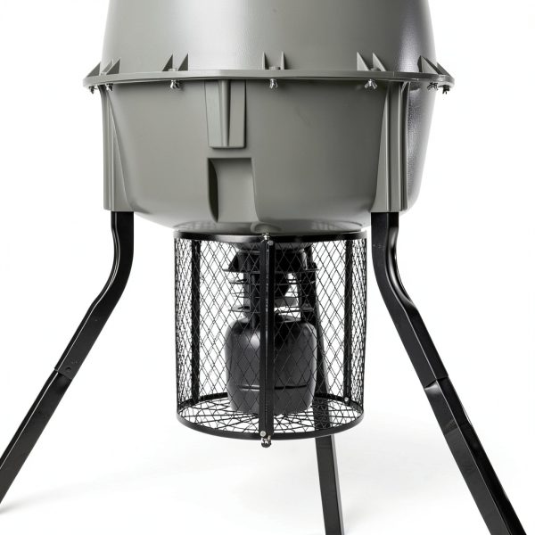 Deer Feeder Varmint Cage JXLXYY Metal Black Weather Resistant-6