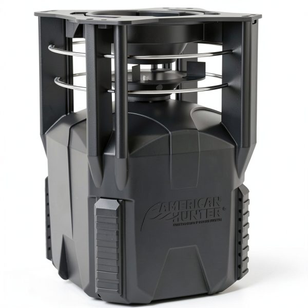 American Hunter XD-Pro Deer Feeder Kit Metal Spin Plate Solar Plug-1