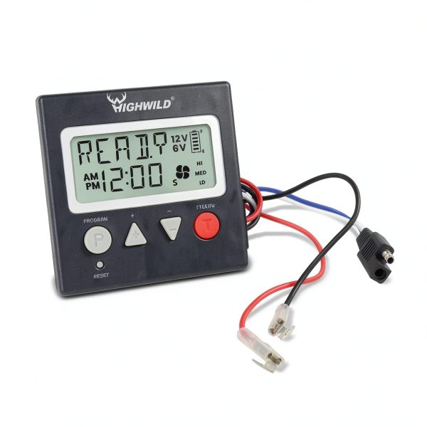 Deer Feeder Highwild Battery Powered Timer with Adjustable Feed Rate-1