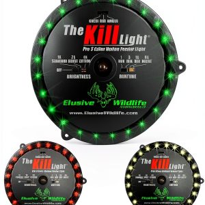 Elusive Wildlife Deer Feeder Light 3‑Color LED Motion Sensor Green-0