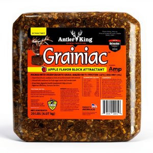 Kalmbach Feeds Grainiac Block Attractant 20 lb Green Wildlife Feed-0