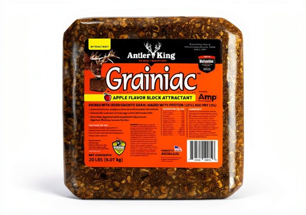 Kalmbach Feeds Grainiac Block Attractant 20 lb Green Wildlife Feed-0