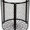 Deer Feeder Varmint Cage JXLXYY Metal Black Weather Resistant-0