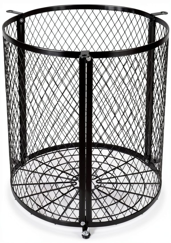 Deer Feeder Varmint Cage JXLXYY Metal Black Weather Resistant-0