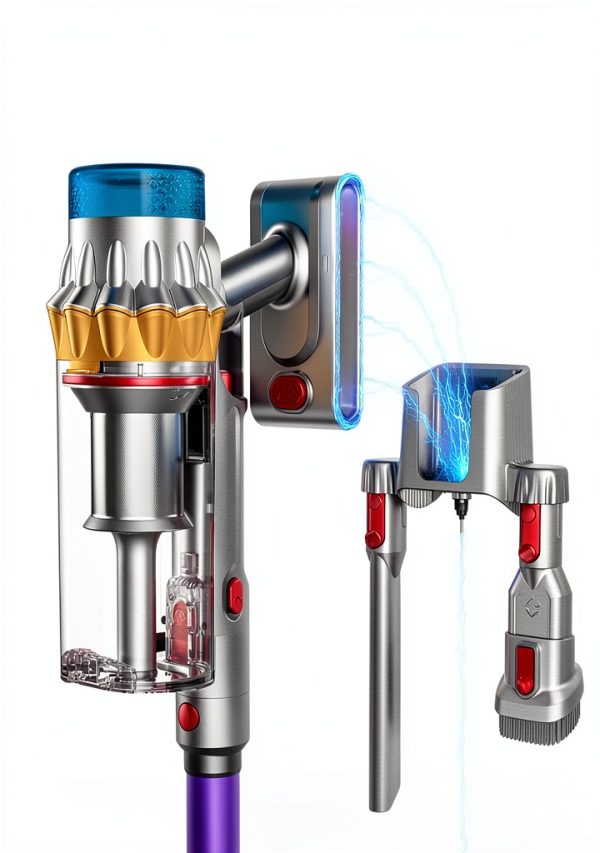 Cordless Vacuum Cleaner JRFYHFT V16 PRO 55KPa 70min 1.8L Cup Purple-6
