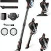 Cordless Vacuum Cleaner, 450W/40Kpa Stick Vacuum with Powerful Suction, 50Min Vacuum Cleaner for Home, Anti-tangle and 1L Dust Cup, 8 in 1 Lightweight Vacuum for Hardwood Floor Carpet Pet Hair-0