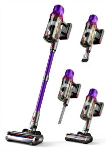 Cordless Vacuum Cleaner iXlion TV109S Purple HEPA Vacuum 55‑min-0