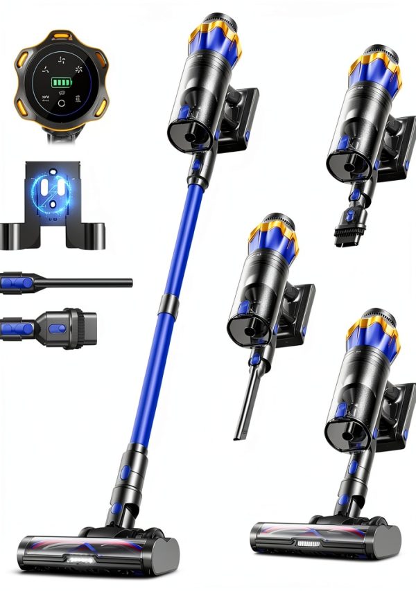 Cordless Vacuum Cleaner JELLYPIG X100 600W 70 Min Runtime-0