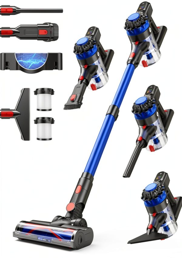 Cordless Vacuum Cleaner KARDV V06 500W 40KPa Stick Vacuum with LED-0