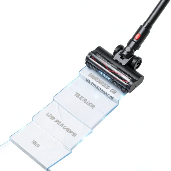 Cordless Vacuum Cleaner, 450W/40Kpa Stick Vacuum with Powerful Suction, 50Min Vacuum Cleaner for Home, Anti-tangle and 1L Dust Cup, 8 in 1 Lightweight Vacuum for Hardwood Floor Carpet Pet Hair-4
